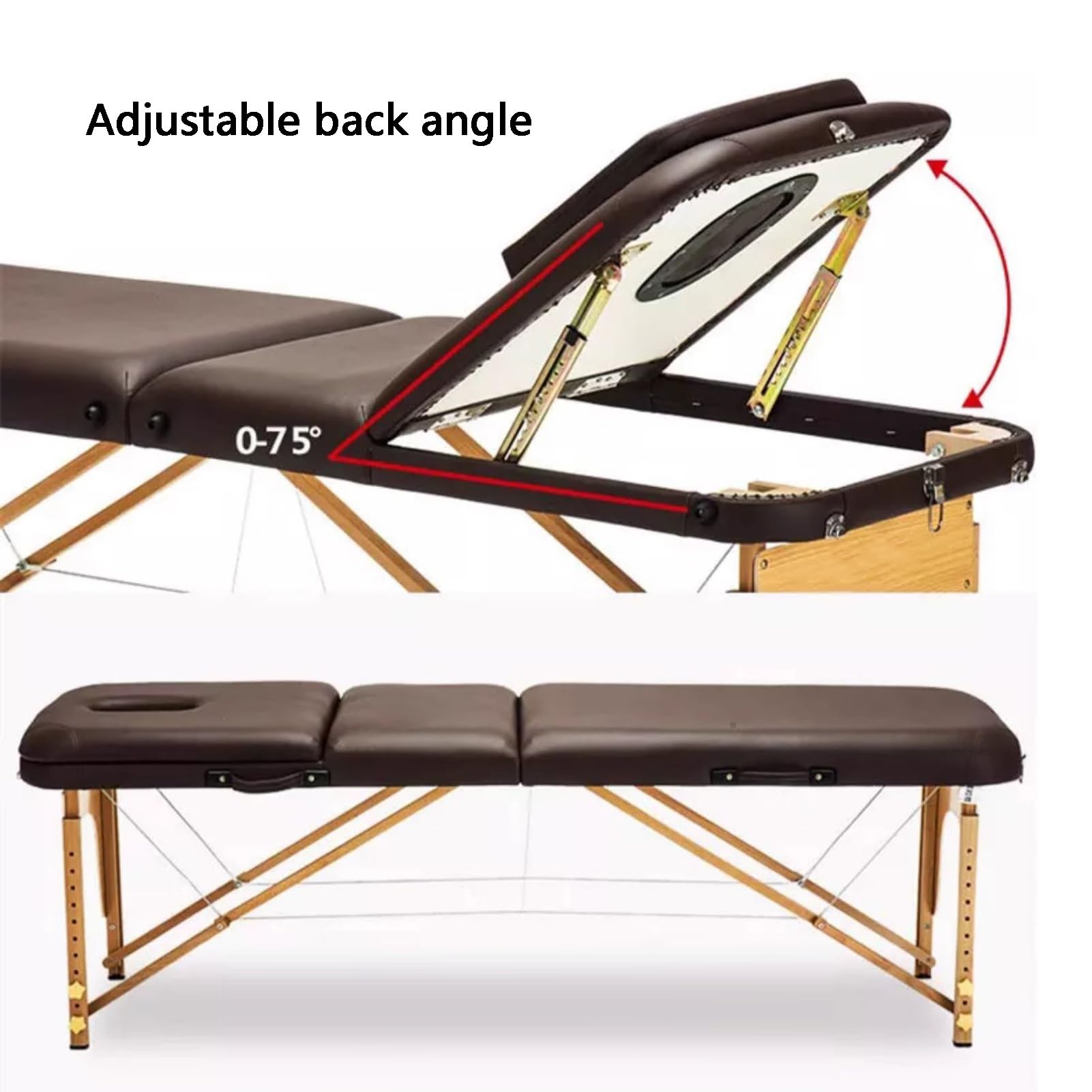 Amazon.co.jp: マッサージテーブル、ポータブル折りたたみマッサージ